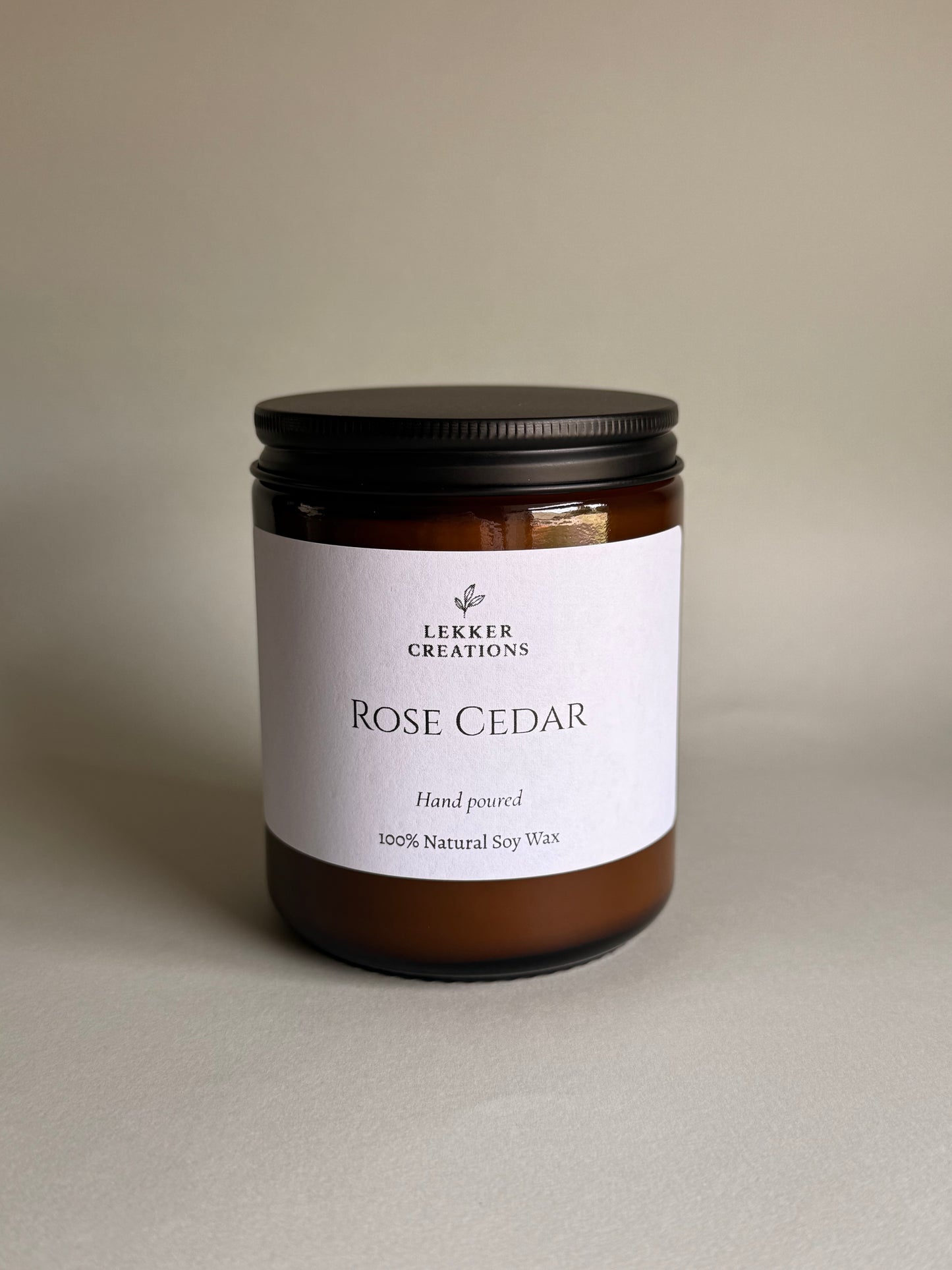 Rose Cedar – Wood Wick Candle