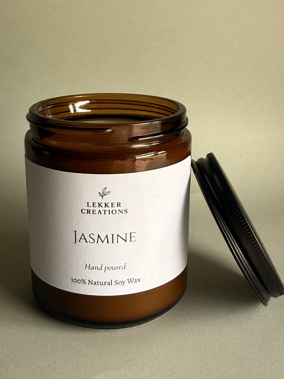 Jasmine – Wood Wick Candle